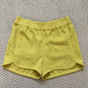 J. Crew Yellow Pull on Shorts Sz 2